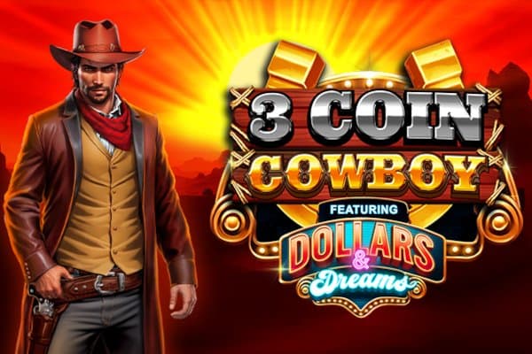3 Coin Cowboy Dollars & Dreams slot game by Atomic Slot Lab