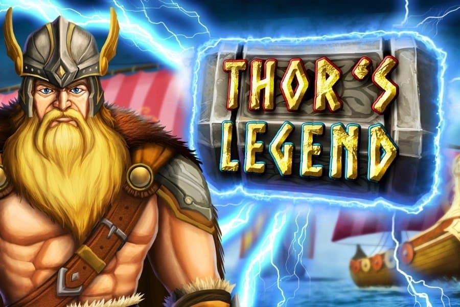 Thor's Legend slot game by Bakoo