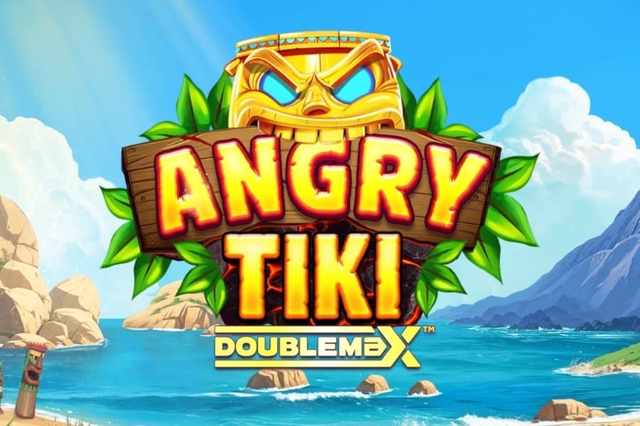 Angry Tiki DoubleMax slot game by Bang Bang Games