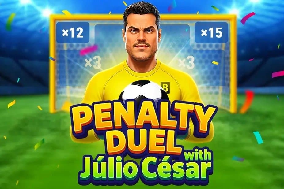 Penalty Duel with Julio Cesar slot game by BGaming