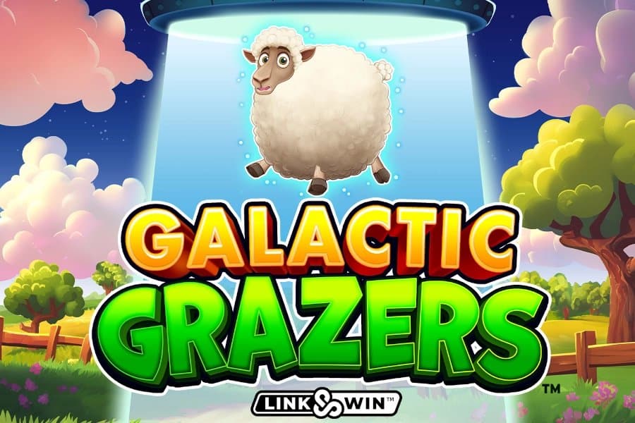 Galactic Grazers slot game by Blue Ring Studios