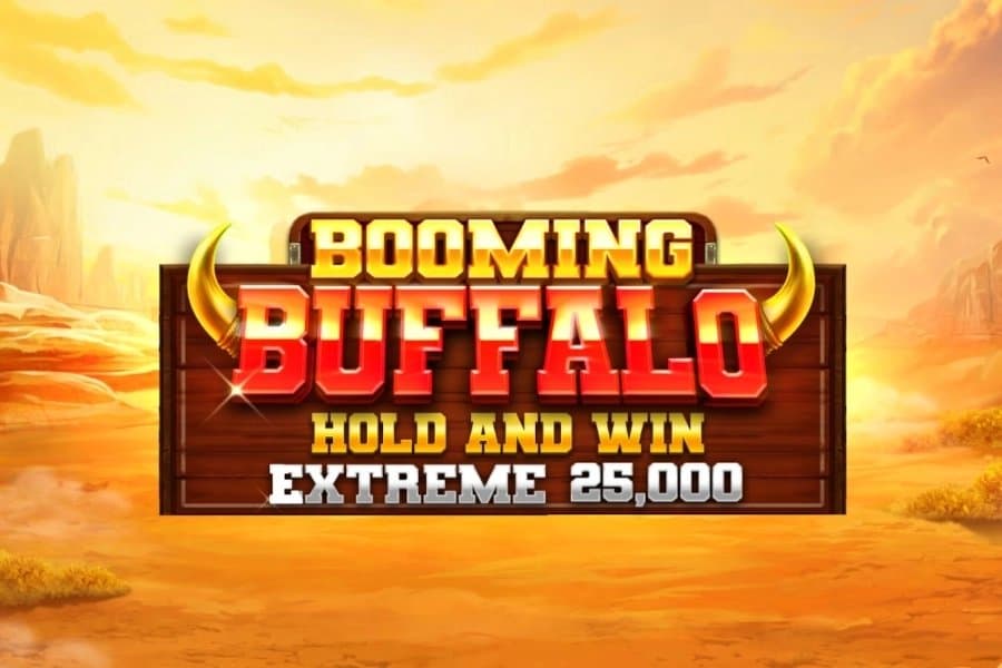 Booming Buffalo Hold and Win Extreme 25,000 slot game by Booming Games