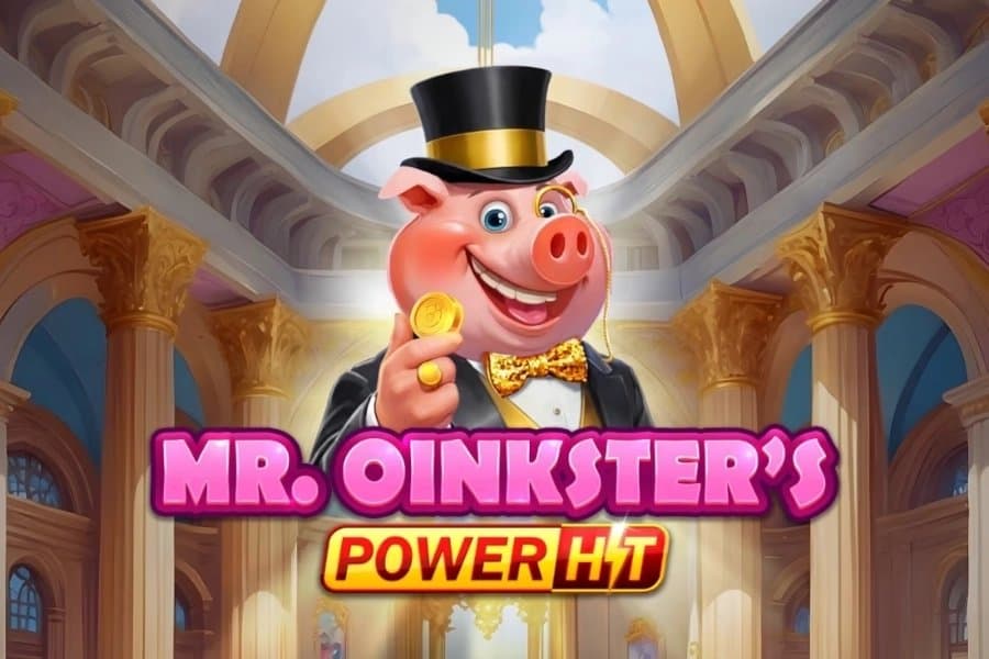 Mr. Oinkster's Power Hit slot game by Booming Games