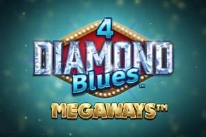 4 Diamond Blues Megaways slot game by Buck Stakes Entertainment