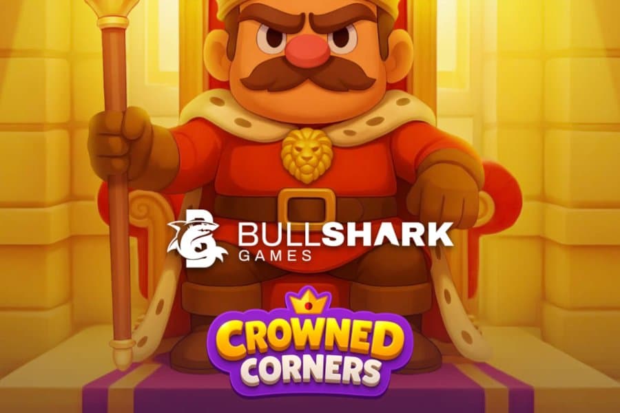 Crowned Corners slot game by Bullshark Games