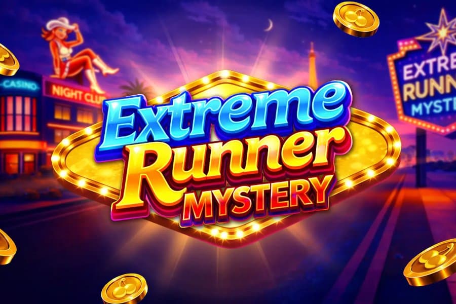 Extreme Runner Mystery slot game by Cherry Play