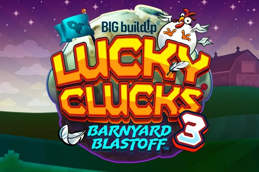 Lucky Clucks 3: Barnyard Blastoff slot game by Crazy Tooth Studio