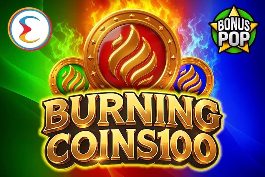 Burning Coins 100 slot game by Endorphina