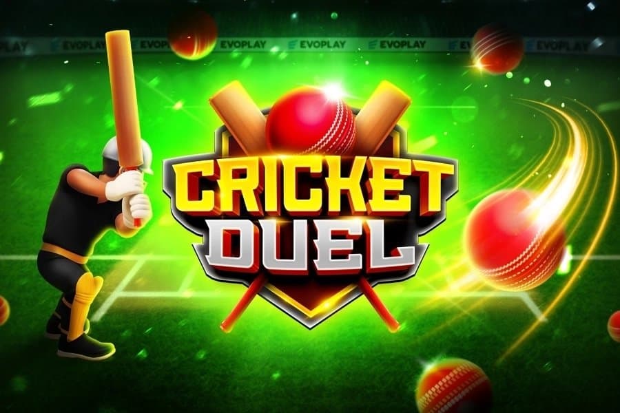 Cricket Duel slot game by Evoplay