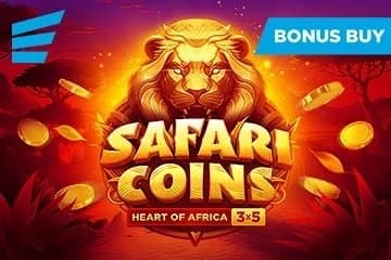 Safari Coins slot game by Evoplay