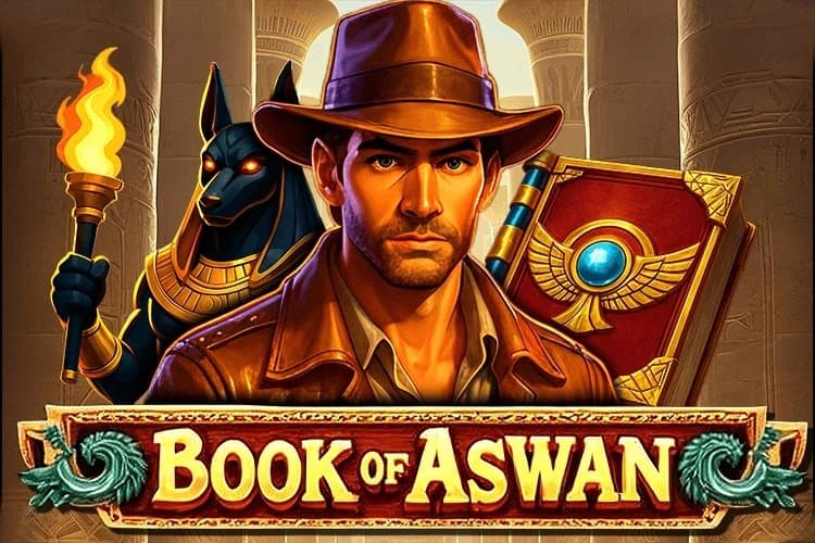 Book of Aswan slot game by Excellent Reel