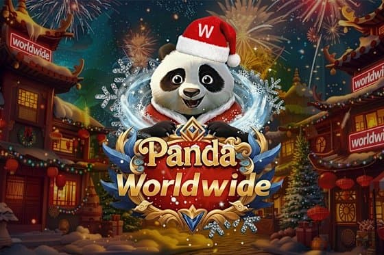 Panda World Wide slot game by Expanse Studios
