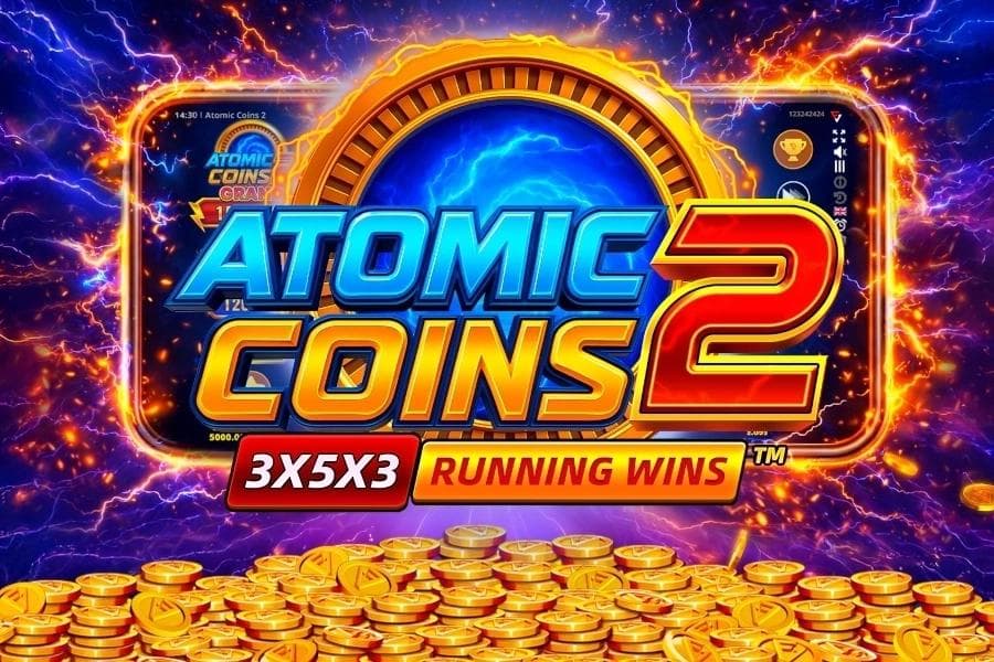 Atomic Coins 2 slot game by Fugaso