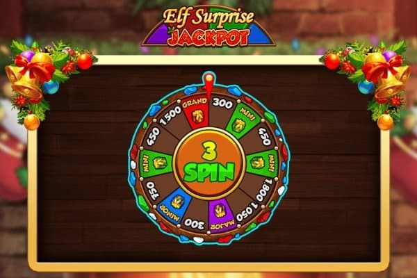 Elf Surprise Jackpot slot game by Gameplay Interactive