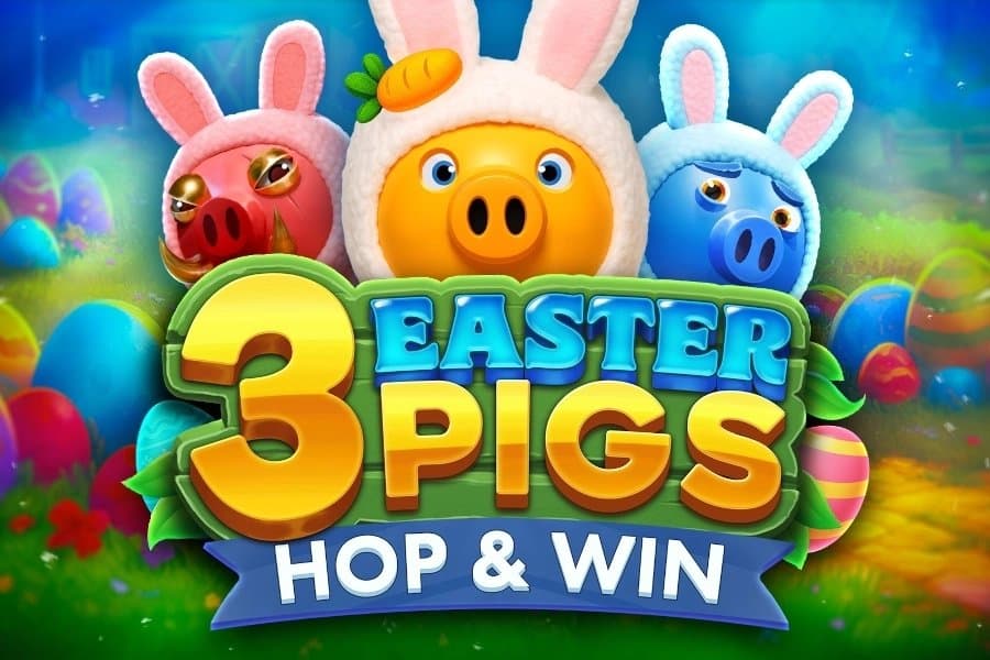 3 Easter Pigs Hop & Win slot game by Gaming Corps