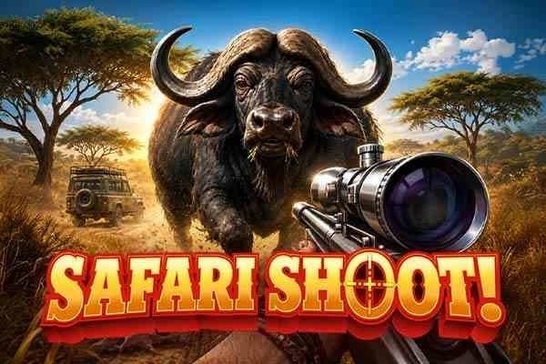 Safari Shoot slot game by Genii