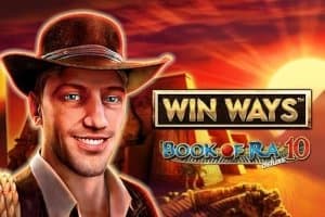 Book of Ra Deluxe 10 Win Ways slot game by Greentube