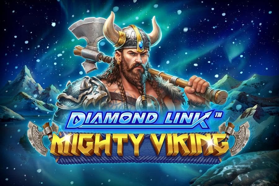 Diamond Link Mighty Viking slot game by Greentube