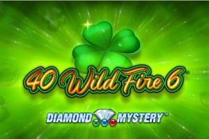 Diamond Mystery 40 Wild Fire 6 slot game by Greentube
