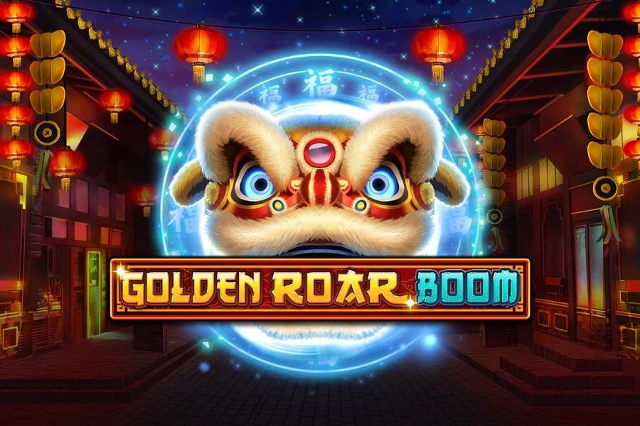 Golden Roar BOOM slot game by Greentube
