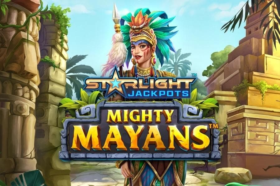 Starlight Jackpots Mighty Mayans slot game by Greentube