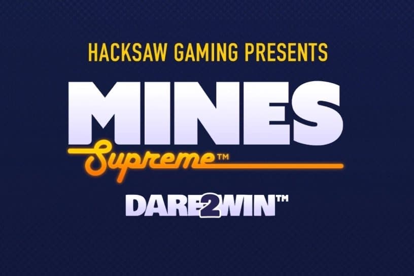 Mines Supreme slot game by Hacksaw Gaming