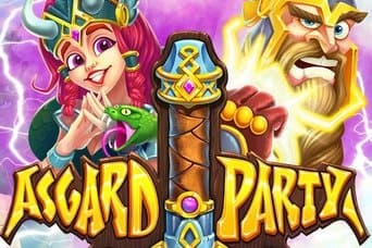 Asgard Party slot game by HeronBYTE