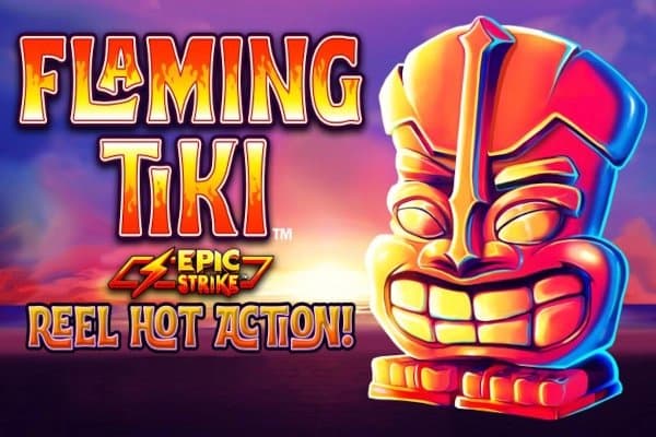 Flaming Tiki slot game by High Limit Studio