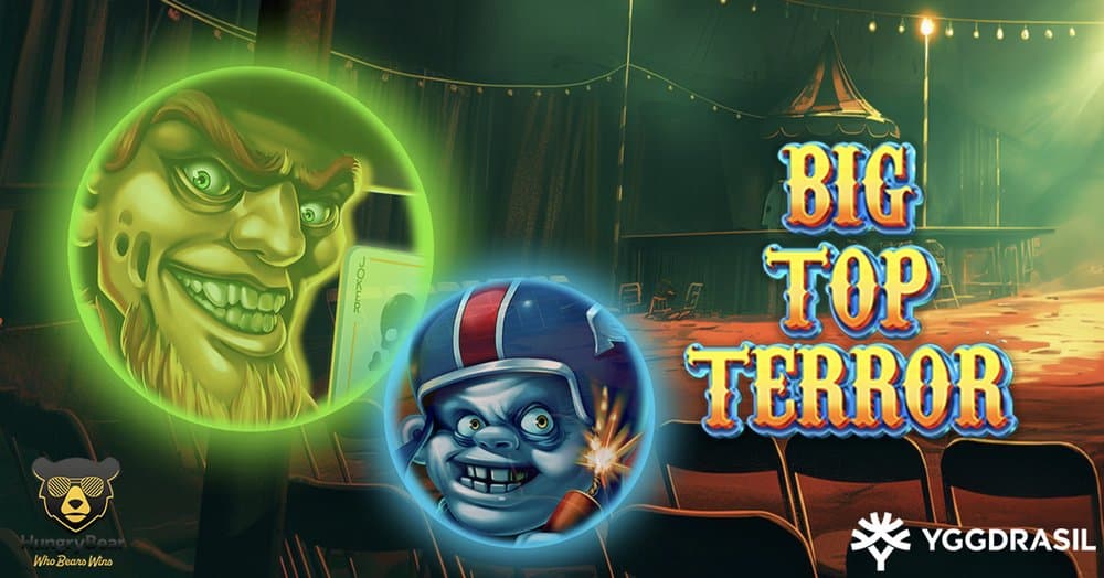 Big Top Terror slot game by HungryBear