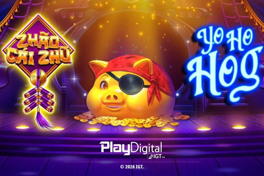 Zhao Cai Zhu Yo Ho Hog slot game by IGT