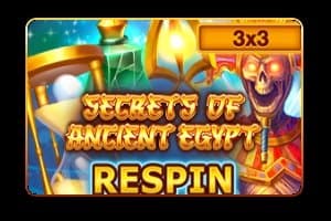 Secrets of Ancient Egypt Respin slot game by InBet Games
