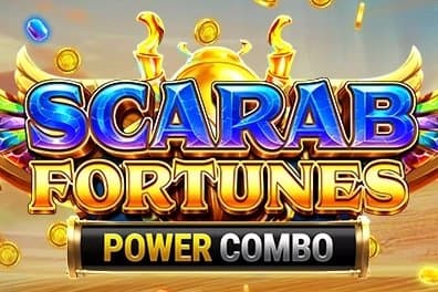 Scarab Fortunes Power Combo slot game by Infinity Dragon Studios