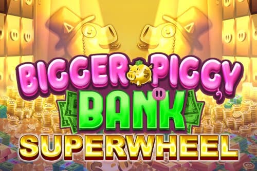 Bigger Piggy Bank Super Wheel slot game by Inspired Gaming