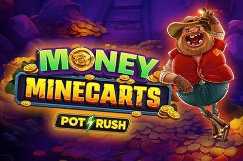 Money Minecarts slot game by Iron Dog Studio