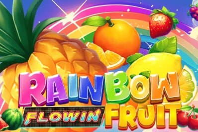 Rainbow Fruit Flowin slot game by KA Gaming