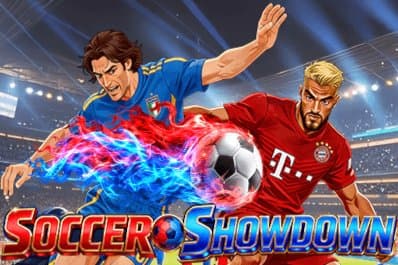 Soccer Showdown slot game by KA Gaming