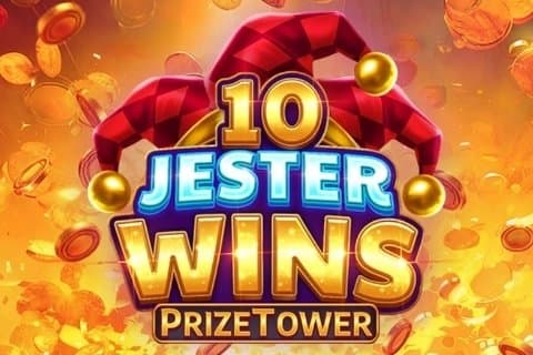 10 Jester Wins PrizeTower slot game by Kalamba Games