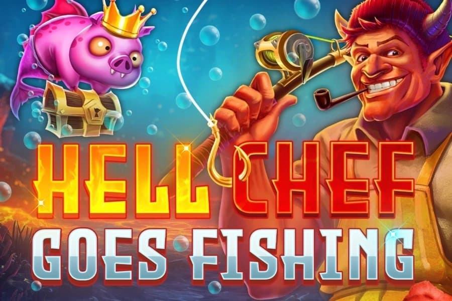 Hell Chef Goes Fishing slot game by Kalamba Games