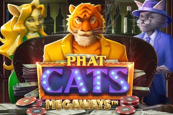 Phat Cats Megaways slot game by Kalamba Games