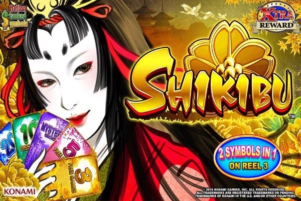 Shikibu slot game by Konami