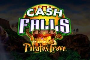 Cash Falls Pirate's Trove slot game by Light & Wonder