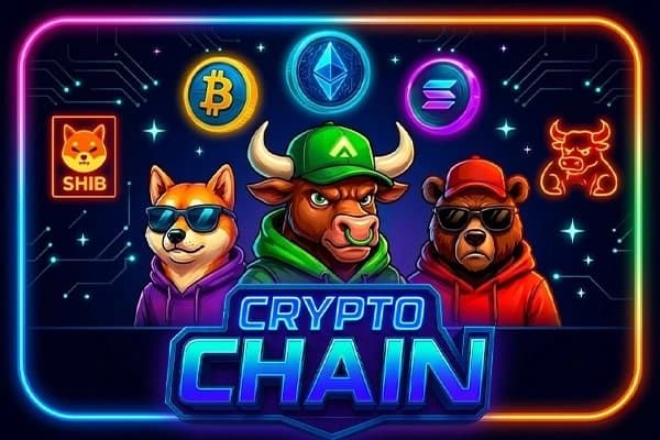 Crypto Chain slot game by Lucky Heaven