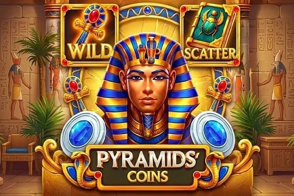 Pyramids' Coins slot game by Lucky Heaven