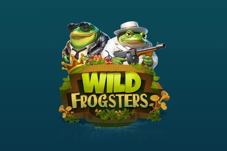 Wild Frogsters slot game by MEGAFAIR