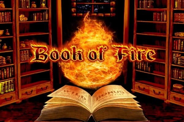 Book of Fire slot game by Merkur
