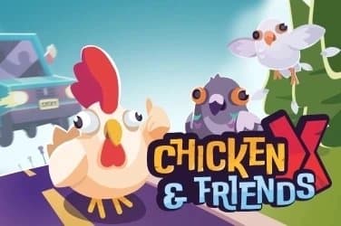 Chicken X & Friends slot game by Million Games