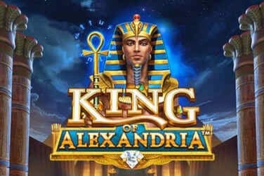 King of Alexandria slot game by Neon Valley Studios