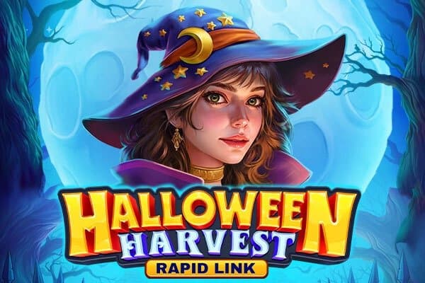 Halloween Harvest Rapid Link slot game by NetGame