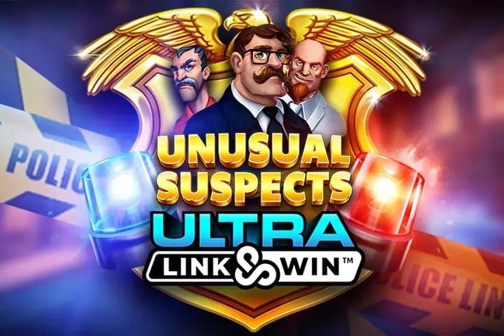 Unusual Suspects Ultra Link&Win slot game by Northern Lights Gaming