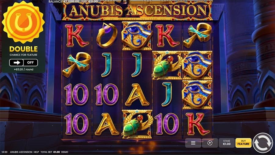 Anubis Ascension slot game by Octoplay
